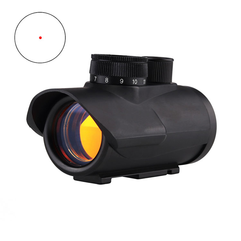 Săn bắn chiến thuật 1x30 Red Dot Holographic Sight RGB Dot Sight Với ​​11/20mm Picatinny Weaver Rail Mount