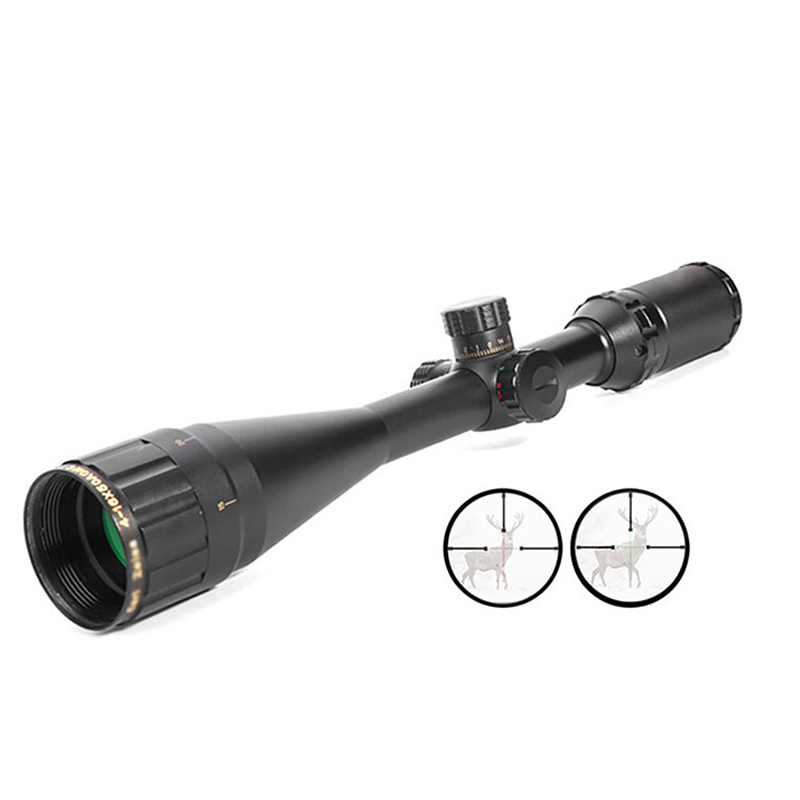 Chiến Thuật Xanh Đỏ Túi Đeo Ngang Trực Tuyến Không Riflescope 4-16x50 Súng Săn Bắn Phạm Vi Vũ Khí Quân Đội Súng Trường Quang Cảnh